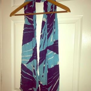 Blue Lightweight Summer Scarf